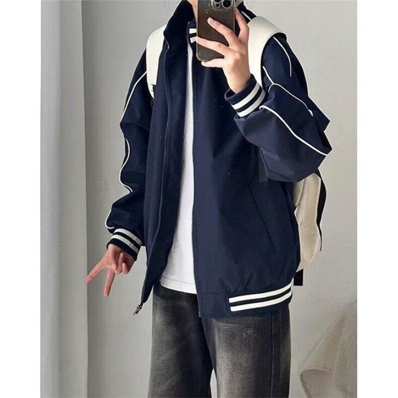 WE1699-P52外套男士春秋季2025新款港风工装夹克,男装夹克,电商B323A
