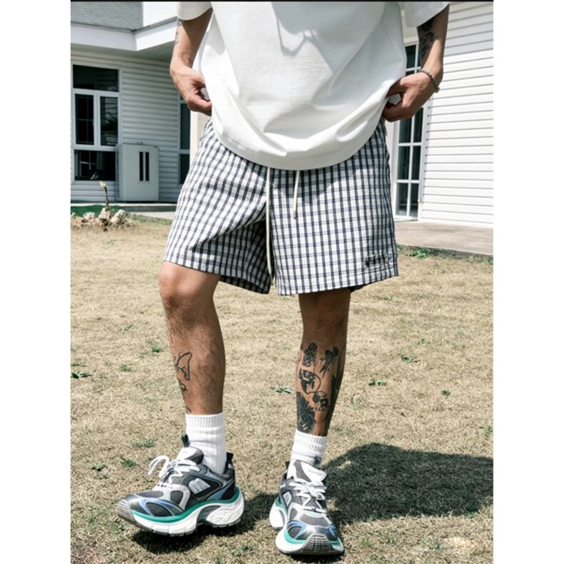 现货！夏季五分裤夏威夷风格短裤休闲裤A061-AD01548-特P25，男装牛仔裤，电商A061