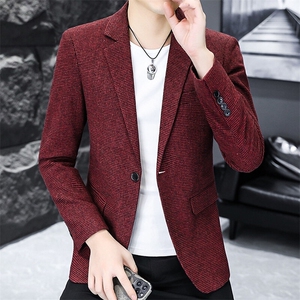 XZ8601P80男西装修身韩版休闲男西服上衣外套春秋季单西帅气西装图片