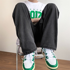 大码直播品质直筒松紧腰牛仔裤库存1W件B342-W110-特P32，男装牛仔裤，电商B342