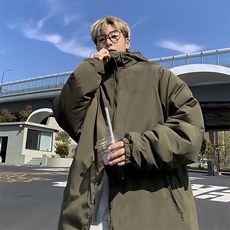 美式冲锋衣外套棉服男连帽宽松户外大码登山防水机能棉M0315-P88，男装棉衣，星座308B-2