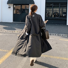 新款秋季韩版中长款风衣外套2C119-8917-P165-K228，女装风衣，2C119