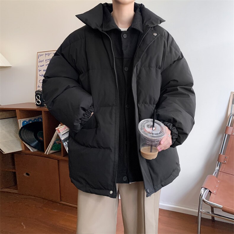 ！2024冬季新款假两件棉衣百搭加厚保暖棉服外套MY1248特P85图片