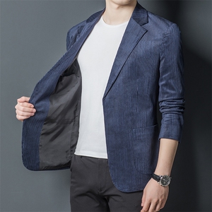 CAD107004钱塘2020-2春秋季薄款休闲时尚中青年男士西服P170图片