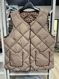 2025年秋季常规小香风羽绒服马甲图片