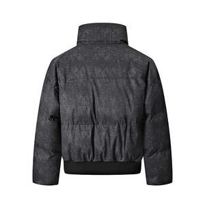 支持二开 冬装加棉加厚立领棉服男女棉衣外套光板面包服 M819-P75图片