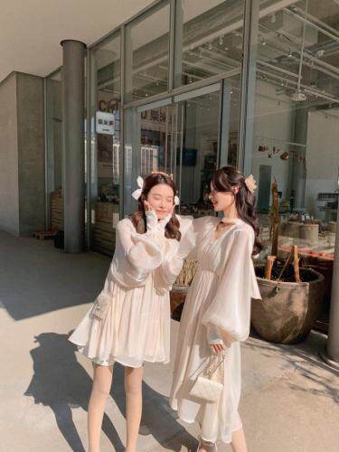 2021春季新品闺蜜珍珠连衣裙，女装连衣裙，M.W 嫚维