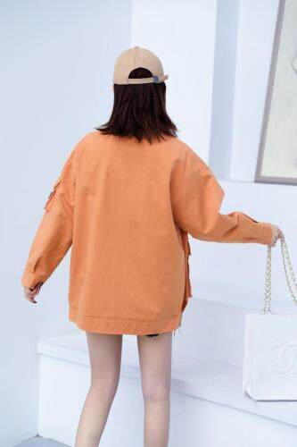 2021春款风衣外套，女装风衣，红雀纺