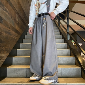 抖音品质秋季新款高级垂感宽松休闲西裤B315-K25647-特p45控88图片
