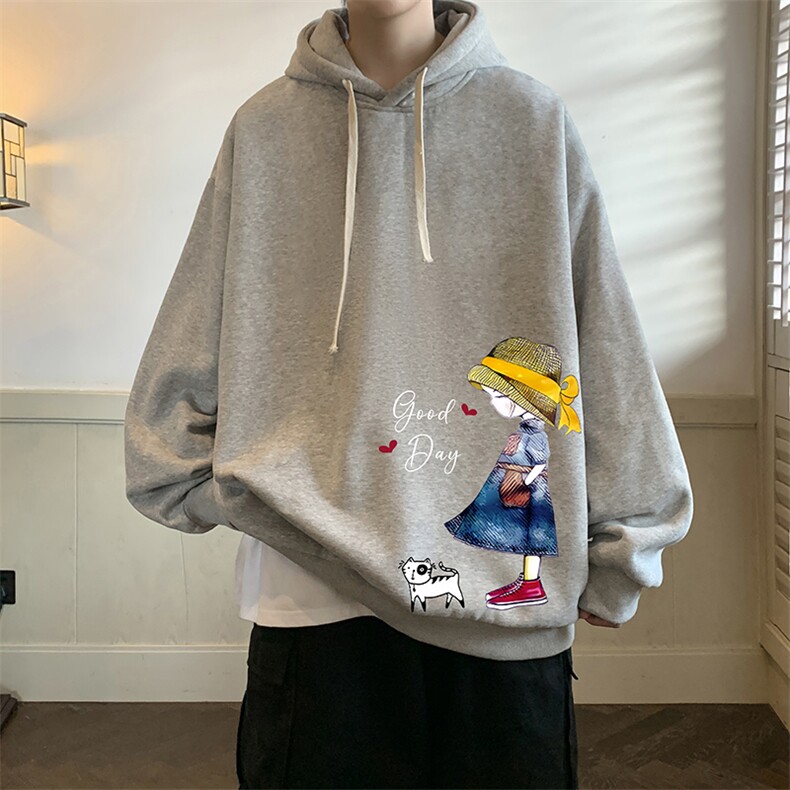 连帽卫衣男大码胖子帽衫大号运动服WY2415-P35,男装卫衣,电商A040