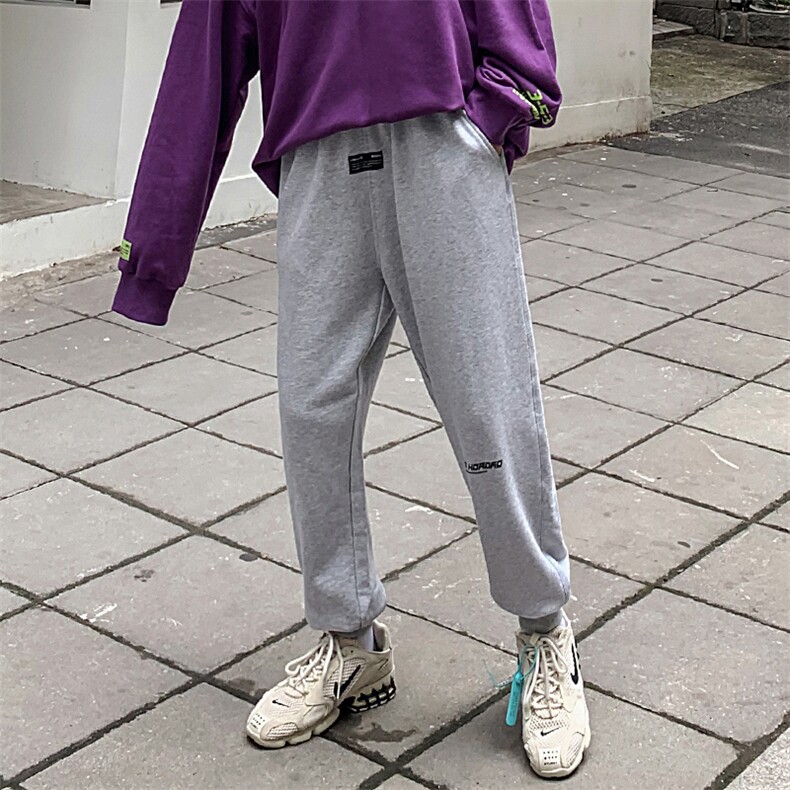 【】A003-HZ7212-P45新款时尚收脚运动休闲裤港风1,男装休闲裤,电商A003