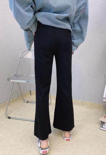 春季新款前开叉裤子，女装，变色鸟(4F)