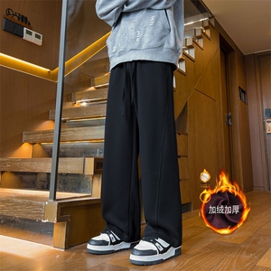 青少年弯刀裤运动加绒休闲卫裤CK47  S-2XL  特P38  加绒特P45图片