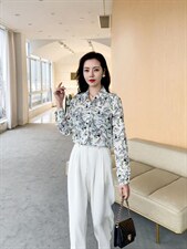 春装新款抽象艺术画通勤优雅，其它，可艺尚