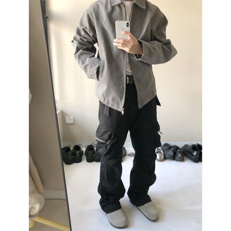 【有货】哈林顿夹克男款高级感痞帅cleanfit短款外套H108CC-特P65,男装夹克,星座1007（原301D）