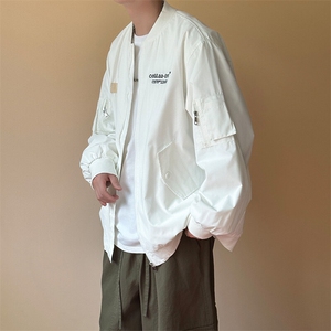 现货主推春季休闲工装夹克外套男日系潮男棒球服A351-JK020-P95图片