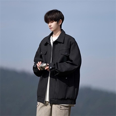 现货自拍图扎染正肩PU皮衣大码立领夹克外套男JK8088-P85控128，男装皮衣，星座1209-2