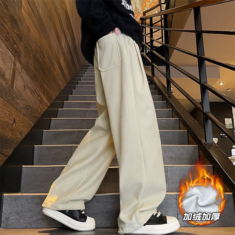 薄款改加绒特批P33无差价冬季加厚保暖灯芯绒休闲裤男K1994J加绒,男装休闲裤,电商A001-1