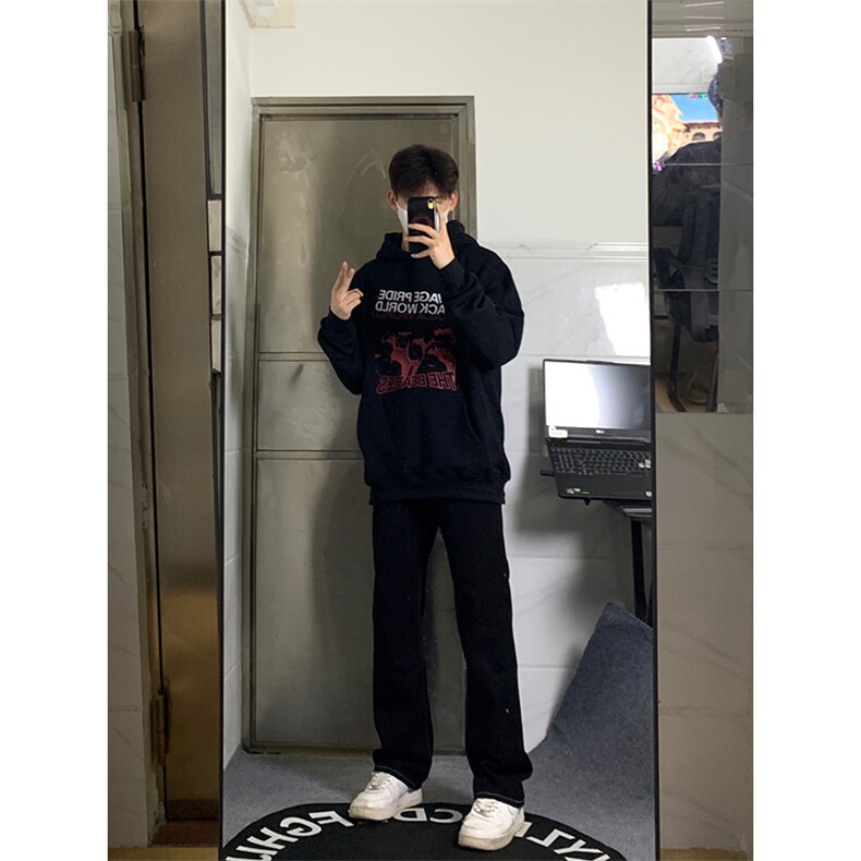 自家图，cleanfit纯黑色牛仔裤男秋冬显瘦显腿长裤子KZA35-P53,男装牛仔裤,星座1007（原301D）