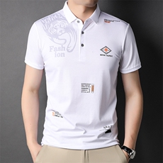 POLO衫男上衣半袖男装衣服男士体恤衫T恤潮牌休闲翻领爸爸短袖男，男装T恤，电商B212（原钱塘6029）