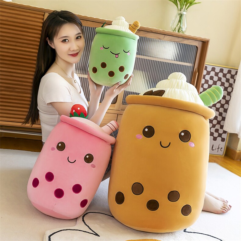 水果奶茶，盛源毛绒玩具