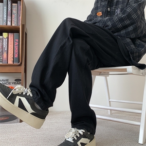 抖音现货 纯黑色弹力显高牛仔裤 310A-2 BK301 P50 控78图片