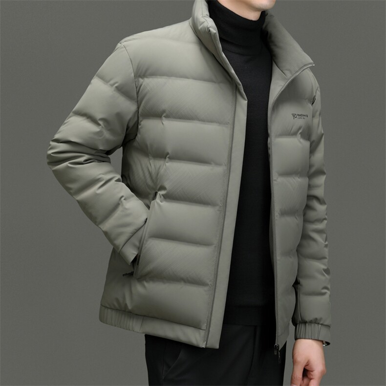 DF23923钱塘2020-2商务休闲百搭冬季厚款连帽中年男士羽绒服P240,男装羽绒服,钱塘207-2