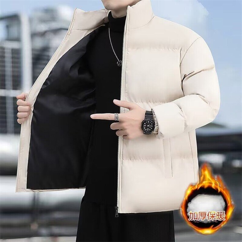 网络图现货男装棉衣棉袄防水防风防污加厚亮面保暖外套RY02-P75,女装棉衣/棉服,星座1005-4