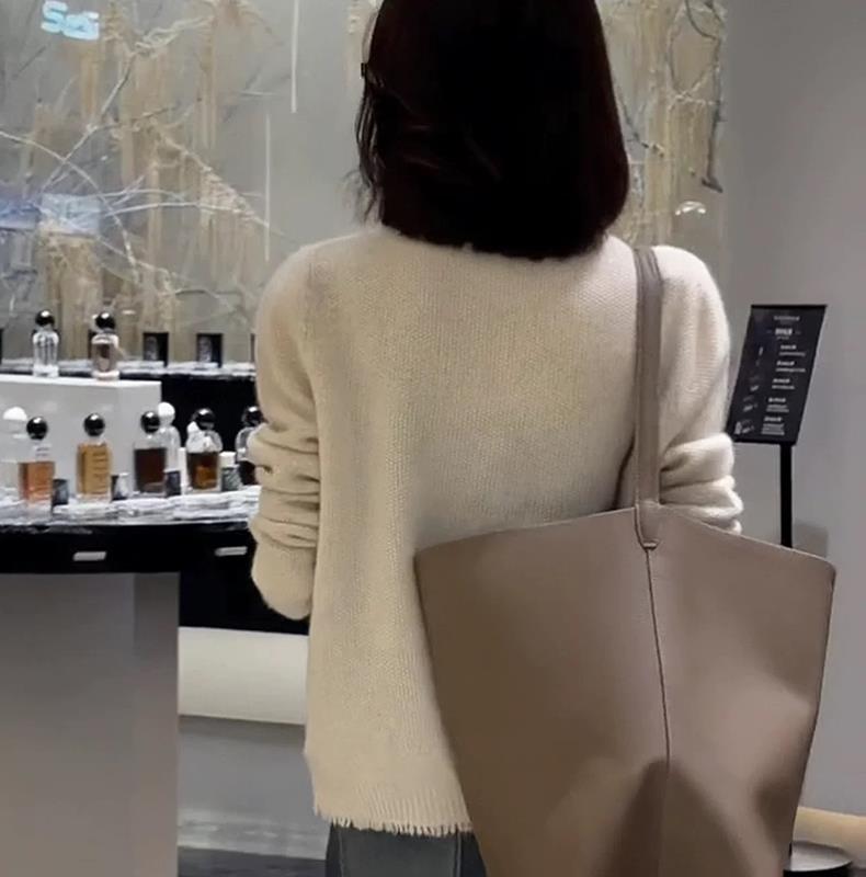 秋季新款纯色针织单排扣开衫时尚百搭,针织衫/毛衣,泰沅羊绒