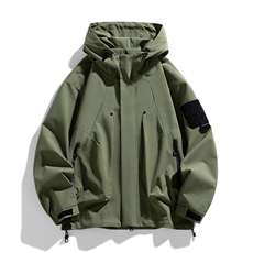 春季现货户外夹克男冲锋衣外套DSA157B-J111-P60，男装夹克，电商A157B