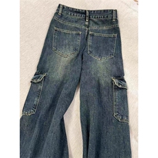 美士复古男女工装牛仔裤ZK0364-P60，男装牛仔裤，星座313A(原308A-2)
