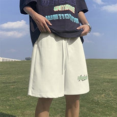 夏季新款运动五分裤美式高街潮流休闲沙滩裤男短裤男K7076-P22，男装休闲裤，星座512-4