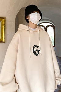 重磅卫衣春季潮流ins连帽外套潮牌美式宽松上衣-JK23107-P55控78图片