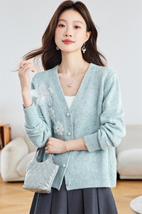 现货2025秋冬V领毛衣女士时尚简约长袖秋冬打底针织衫上衣厚图片