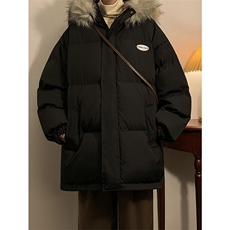 XZ102B-1冬季大毛领棉衣外套男女同款新款棉衣XZ102B-1-M8005P135，男装棉衣，星座102B-1