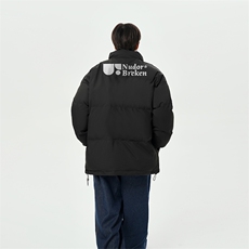 日系白底直播抖音高品质宽松男羽绒棉面包服棉衣外套M1057P85，男装棉衣，电商C408(原B339-1)