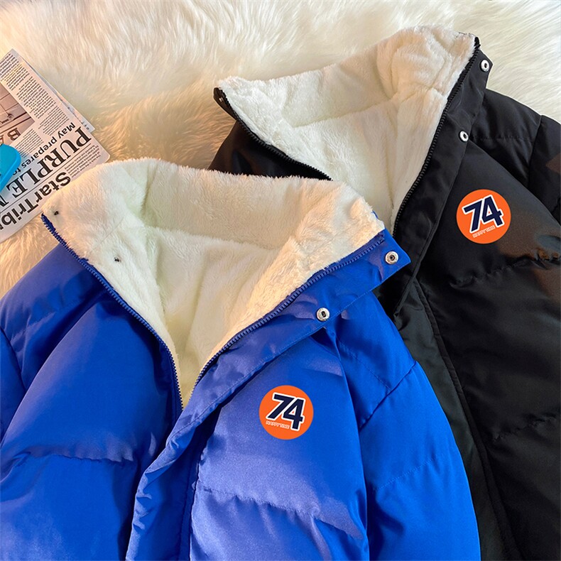2025冬季新款加绒加厚棉衣简约大码棉服XZ102A-4-MY1047-P75,男装棉衣,星座211-2