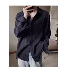 网络图现货长袖衬衫潮流高级感痞帅休闲免烫衬衣RC144-P45，男装衬衫，星座1005-4