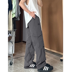 A178三防面料2025秋冬新款工装裤宽松直筒XK309P45限价78，男装工装外套，电商A178