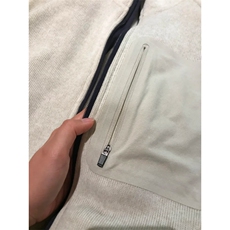 针织拉链夹克外套1302-GS10-P75成分100聚酯纤维，男装夹克，星座1302