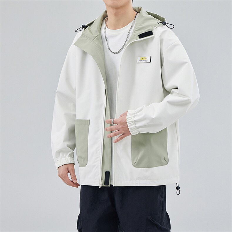 新款现货户外双面穿立领夹克男冲锋衣外套JK902-P80,男装夹克,星座1204-3