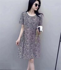 夏季仿连衣裙，女装连衣裙，吉之红