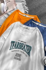 TX3050-P28纯棉长袖t恤男大码圆领打底衫体恤上衣服，男装T恤，电商A040