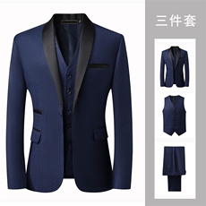 T3Z8622P218新款suit毛呢西服男伴郎服男士高级感男式西装套装男，男装西服，星座510A-2