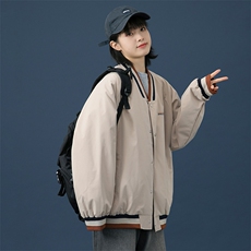 新款上市潮牌男女春季上衣宽松休闲夹克外套CYJK2126-P45，男装夹克，电商A128