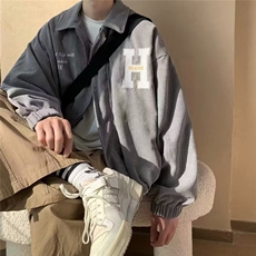 灯芯绒外套男款秋美式复古休闲夹克时尚宽松炸街夹克MY203/P60，男装夹克，星座506