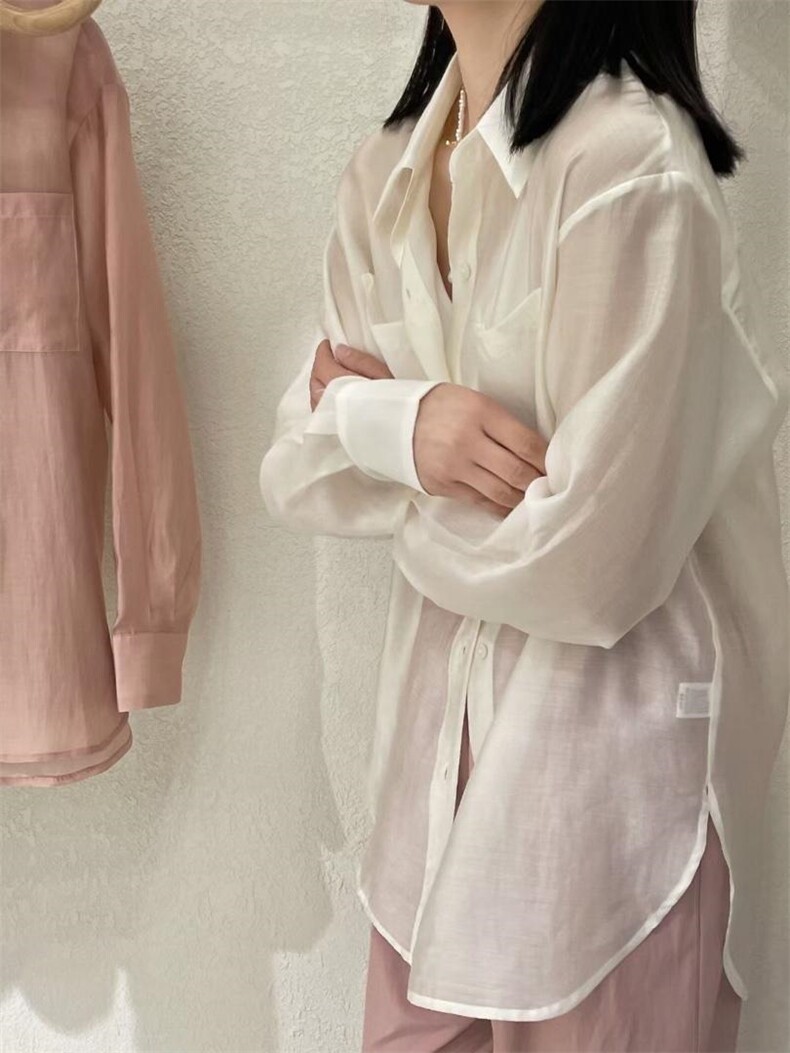 夏季新款衬衫，女装衬衫，伊媚儿