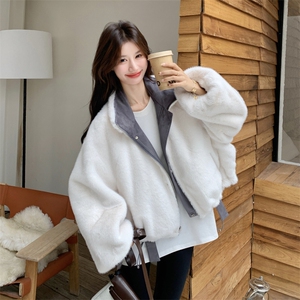 新款！冬装环保皮草两面穿派克服皮毛一体2C133-8990-P225-K328图片