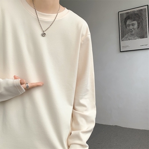 8XL-M德绒打底衫男保暖内衣加绒加厚内搭双面绒男T BG1103P35控48图片