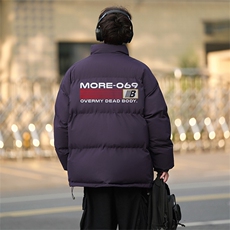 已注册港风直播抖音高品质宽松男面包服羽绒棉外套棉衣M1039P90，男装棉衣，电商C408(原B339-1)